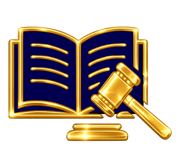 Gavel and book
